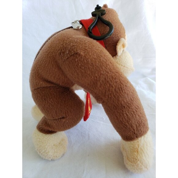 Super Mario Plush Lot Donkey Kong Yoshi Backpack Charm Keychain Nintendo Pocket - Picture 6 of 12